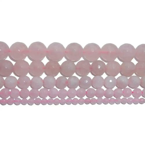 4 6 8 10 MM Faceted Natural Stone Bead Pink Quartz Amethysts Agates Lapis lazuli For Jewelry Making DIY Bracelet Necklace-Pink Quartz-4.0mm 95pcs beads 4 6 8 10 MM Faceted Natural Stone Bead Pink Quartz Amethysts Agates Lapis lazuli For Jewelry Making DIY Bracelet Necklace-Pink Quartz-4.0mm 95pcs beads von VIEPGJ