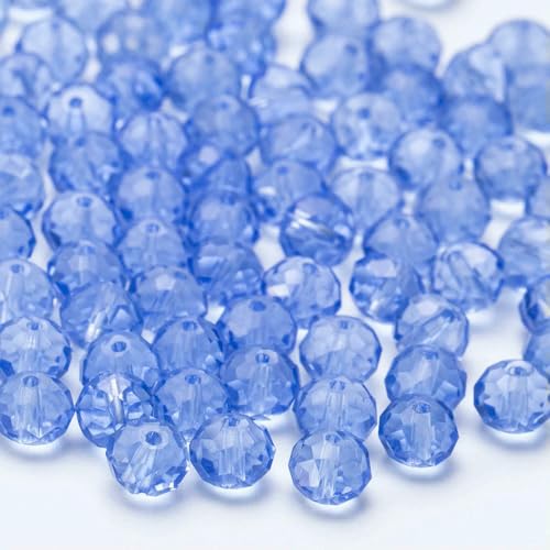 4 6 8 10mm Czech Rondelle Crystal Beads Faceted Glass Beads Bulk Wholesale Loose Spacer Bead for Jewelry Making DIY Needlework-BZ1300-08-6mm-80-85pcs 4 6 8 10mm Czech Rondelle Crystal Beads Faceted Glass Beads Bulk Wholesale Loose Spacer Bead for Jewelry Making DIY Needlework-BZ1300-08-6mm-80-85pcs von VIEPGJ