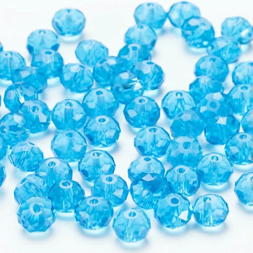 4 6 8 10mm Czech Rondelle Crystal Beads Faceted Glass Beads Bulk Wholesale Loose Spacer Bead for Jewelry Making DIY Needlework-BZ1300-09-6mm-80-85pcs 4 6 8 10mm Czech Rondelle Crystal Beads Faceted Glass Beads Bulk Wholesale Loose Spacer Bead for Jewelry Making DIY Needlework-BZ1300-09-6mm-80-85pcs von VIEPGJ
