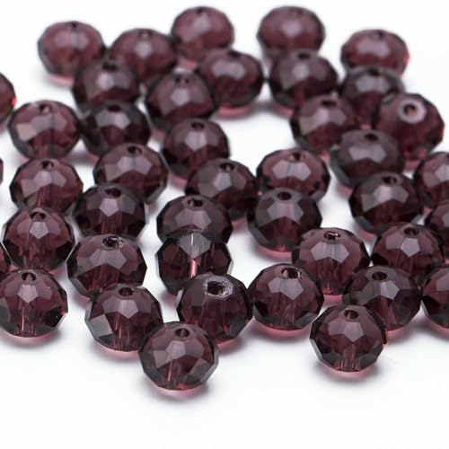 4 6 8 10mm Czech Rondelle Crystal Beads Faceted Glass Beads Bulk Wholesale Loose Spacer Bead for Jewelry Making DIY Needlework-BZ1300-19-8mm-60-65pcs 4 6 8 10mm Czech Rondelle Crystal Beads Faceted Glass Beads Bulk Wholesale Loose Spacer Bead for Jewelry Making DIY Needlework-BZ1300-19-8mm-60-65pcs von VIEPGJ