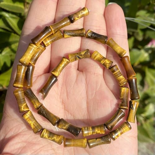 45 Arten von Tigerauge-Steinperlen, natürlicher gelber Cabochon, rund, facettiert, quadratisch, lose Perlen für die Herstellung von Modeschmuck, 5 x 12 mm 45 Arten von Tigerauge-Steinperlen, natürlicher gelber Cabochon, rund, facettiert, quadratisch, lose Perlen für die Herstellung von Modeschmuck, 5 x 12 mm von VIEPGJ