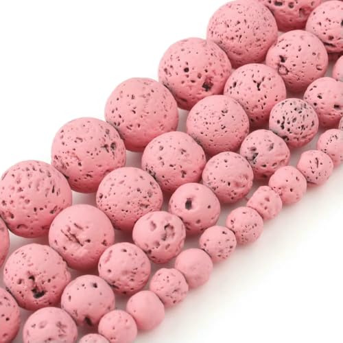 6mm 8mm Natural Stone Rose Quartzs Pink Crystal Cat Eye Howlite Jade Round Loose Beads for Jewelry Making DIY Bracelet Wholesale-rubber lava 01-8mm approx 46pcs 6mm 8mm Natural Stone Rose Quartzs Pink Crystal Cat Eye Howlite Jade Round Loose Beads for Jewelry Making DIY Bracelet Wholesale-rubber lava 01-8mm approx 46pcs von VIEPGJ