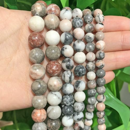 6mm 8mm Natural Stone Rose Quartzs Pink Crystal Cat Eye Howlite Jade Round Loose Beads for Jewelry Making DIY Bracelet Wholesale-zebra jasper-6mm approx 61pcs 6mm 8mm Natural Stone Rose Quartzs Pink Crystal Cat Eye Howlite Jade Round Loose Beads for Jewelry Making DIY Bracelet Wholesale-zebra jasper-6mm approx 61pcs von VIEPGJ