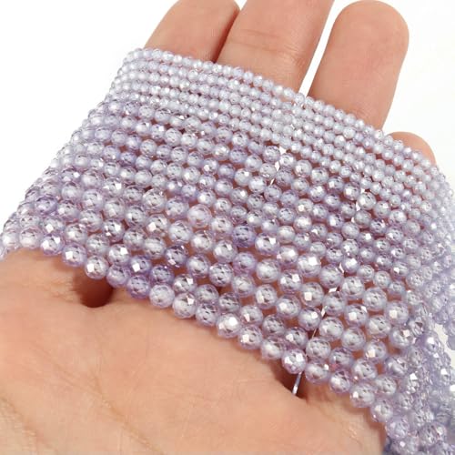 Kleine natürliche facettierte Steinperlen, violette Glimmer-Amethyste, facettierte Katzenaugen-Taillenperlen zur Schmuckherstellung, DIY-Armbandzubehör – hellvioletter Zirkon – 2 mm Kleine natürliche facettierte Steinperlen, violette Glimmer-Amethyste, facettierte Katzenaugen-Taillenperlen zur Schmuckherstellung, DIY-Armbandzubehör – hellvioletter Zirkon – 2 mm von VIEPGJ