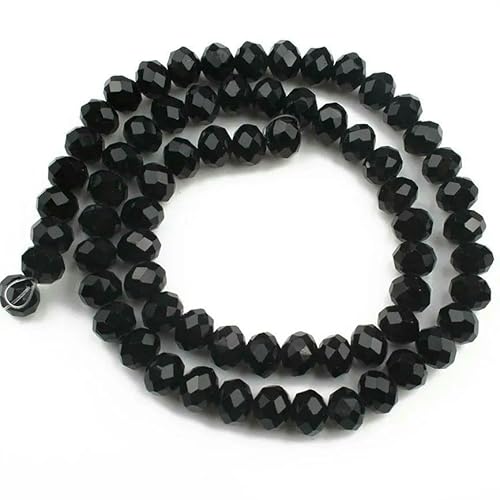 Natürlicher schwarzer Vulkanlava-Onyx-Obsidian-Labradorit-Stein, runde Perlen für Herrenschmuck, DIY-Liebhaberarmband, Großhandel, facettierter Kristall, 8 mm, 46 Stück Perlen Natürlicher schwarzer Vulkanlava-Onyx-Obsidian-Labradorit-Stein, runde Perlen für Herrenschmuck, DIY-Liebhaberarmband, Großhandel, facettierter Kristall, 8 mm, 46 Stück Perlen von VIEPGJ