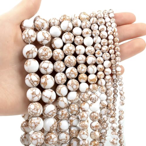 Natural Stone Beads Blue Aquamarine Agate Tiger Eye Quartz Jades Loose Beads For Jewelry Making 4/6/8/10/12mm DIY Bracelets-Gold crack stone-12mm about 29pcs Natural Stone Beads Blue Aquamarine Agate Tiger Eye Quartz Jades Loose Beads For Jewelry Making 4/6/8/10/12mm DIY Bracelets-Gold crack stone-12mm about 29pcs von VIEPGJ