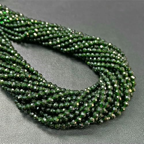 Natural Stone Faceted Crytsal Beads 2 3 4.0mm Round Quartz lapis lazuli Tiger Eye Loose Beads for Jewelry Making DIY Bracelet-Green Sandstone-2mm about 170pcs Natural Stone Faceted Crytsal Beads 2 3 4.0mm Round Quartz lapis lazuli Tiger Eye Loose Beads for Jewelry Making DIY Bracelet-Green Sandstone-2mm about 170pcs von VIEPGJ