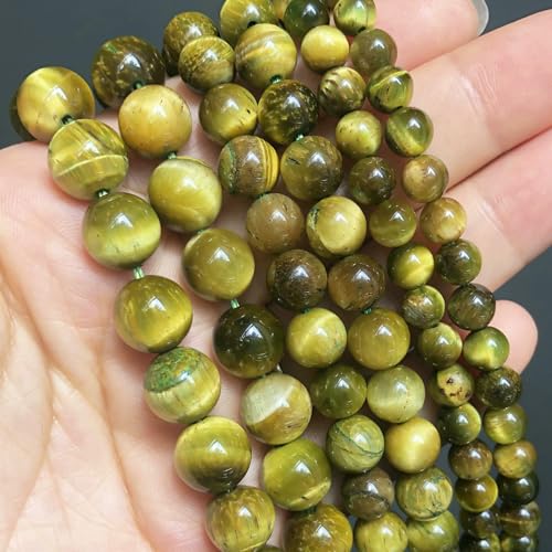 Natural Stone Multicolor Tiger Eye Round Loose Beads For Jewelry Making 4 6 8 10 12 14.0mm DIY Bracelet Accessories 15'' Strands-Brown Bicolor-12mm (approx 28pcs Natural Stone Multicolor Tiger Eye Round Loose Beads For Jewelry Making 4 6 8 10 12 14.0mm DIY Bracelet Accessories 15'' Strands-Brown Bicolor-12mm (approx 28pcs von VIEPGJ