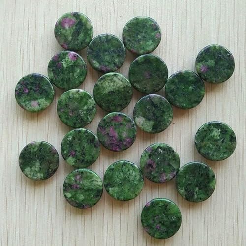 Natural tiger eye Labradorite quartz red stone round cabochon beads for jewelry making 20mm Wholesale 20pcs/lot-epidote zoisite Natural tiger eye Labradorite quartz red stone round cabochon beads for jewelry making 20mm Wholesale 20pcs/lot-epidote zoisite von VIEPGJ