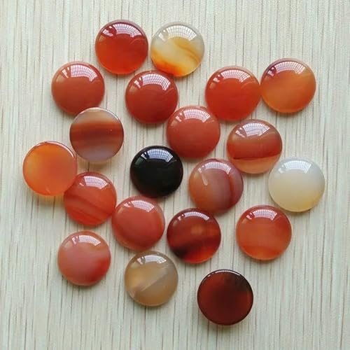 Natural tiger eye Labradorite quartz red stone round cabochon beads for jewelry making 20mm Wholesale 20pcs/lot-red onyx Natural tiger eye Labradorite quartz red stone round cabochon beads for jewelry making 20mm Wholesale 20pcs/lot-red onyx von VIEPGJ