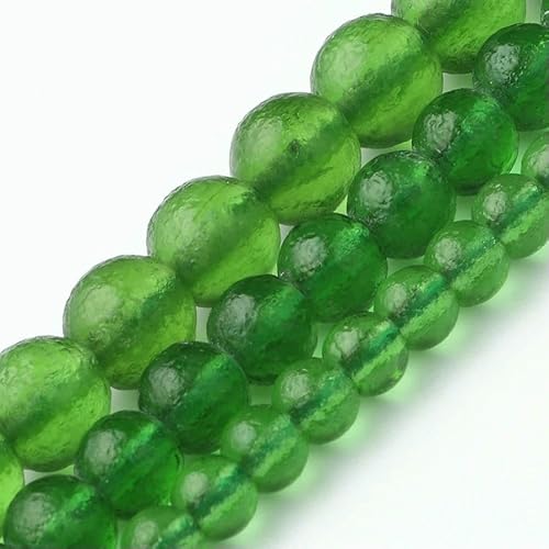 Natursteine, grüner Achat, Jade, Jaspis, Tigerauge, Perlen, rund, lose Schmuckperlen zur Herstellung von Armbändern, DIY-Zubehör, 38,1 cm, Moldavit-Energie, ca. 6 mm, 61 Stück Natursteine, grüner Achat, Jade, Jaspis, Tigerauge, Perlen, rund, lose Schmuckperlen zur Herstellung von Armbändern, DIY-Zubehör, 38,1 cm, Moldavit-Energie, ca. 6 mm, 61 Stück von VIEPGJ