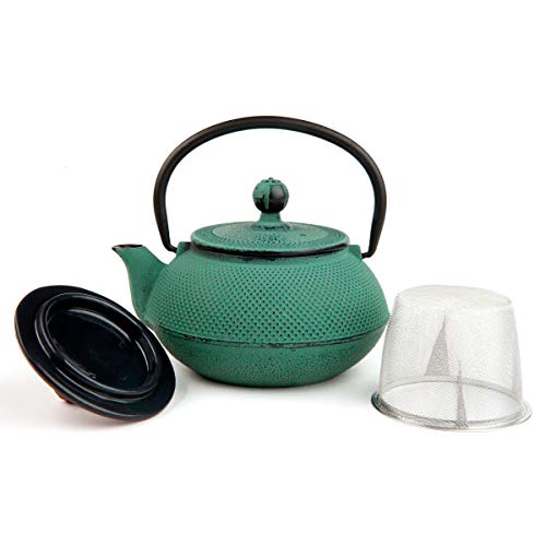 VIER m151135 – Teekanne aus Gusseisen 0.34 L grün von VIER