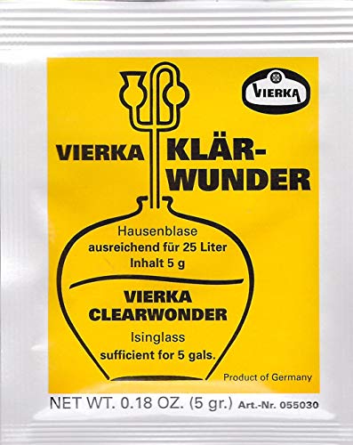 VIERKA Klärwunder ausreichend für 25 Liter von Exclusiv-Handel 5g - 2-er Pack von VIERKA