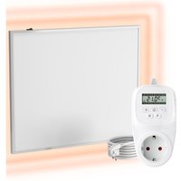 Viesta - Infrarot Wandheizung mit Thermostat [inkl. TH12 thermostat] – Infrarotheizung Wandmontage Heizkörper – Carbon Crystal Infrarotheizung – von VIESTA