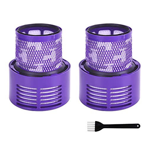VIEWALL 2 Stück Ersatz V10 Filter für Dyson V10 SV12 Staubsauger Cyclone Waschbar Filter for Animal Absolute Total Clean Motorhead Staubsauger Ersetzen Sie # DY-969082-01 von VIEWALL