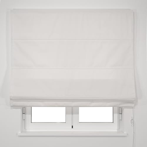 VIEWTEX | Basic Translucent Faltrollo |Farbe: Off-White | Größe: 120cm X 175cm | Für Türen und Fenster | Made in Spain | 5 Jahre Garantie von VIEWTEX