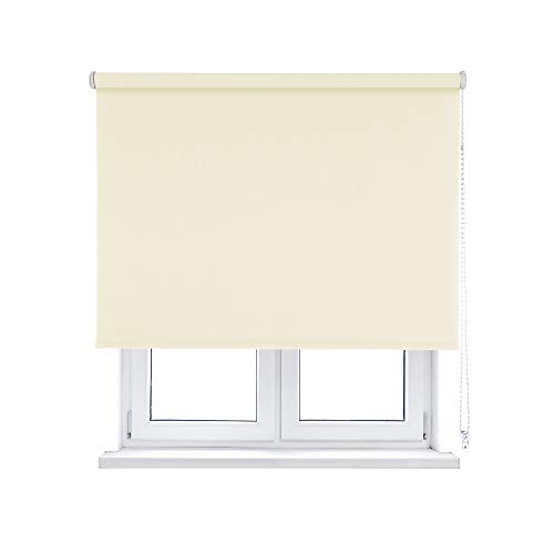 Viewtex Verdunkelungs- und Thermorollo Easy Fix Beige 55 X 190 cm - 5 Jahre Garantie von VIEWTEX