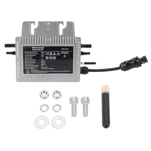 700W WiFi Micro Wechselrichter MPPT IP67 Solar Grid Connected Wechselrichter leistungsstarke CPU -Echtzeit -Photovoltaik -Überwachung für das Home Balkon PV -System von VIFERR