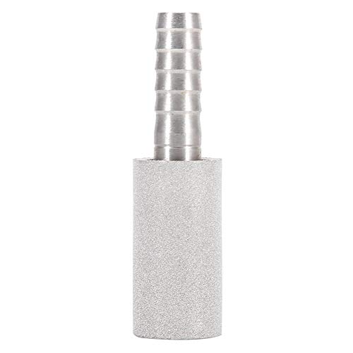 VIFERR Diffusionsstein, Edelstahl Belüftungsstein Sauerstoffdiffusionsstein Homebrew Bierwerkzeug Karbonisierungsstein Bier Bar Zubehör (0,5 Mikron) von VIFERR