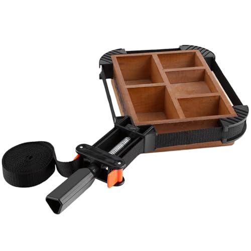 VIFERR Lange Klemmen zum Kleben von Stühlen E11Zahnriemenklemme Multifunktionale verstellbare Eckklemme mit 4 Backen Bandschelle für Bilderrahmenhalter zum Binden von Holzbearbeitungswerkzeugen von VIFERR