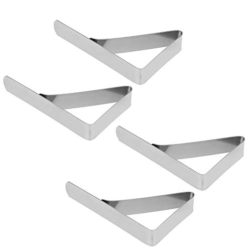 Tischdecke aus Edelstahl aus rostfreiem Stahl zum Befestigen des fliegenden Picknicktischs bis zu 3 cm Dicke von VIFERR
