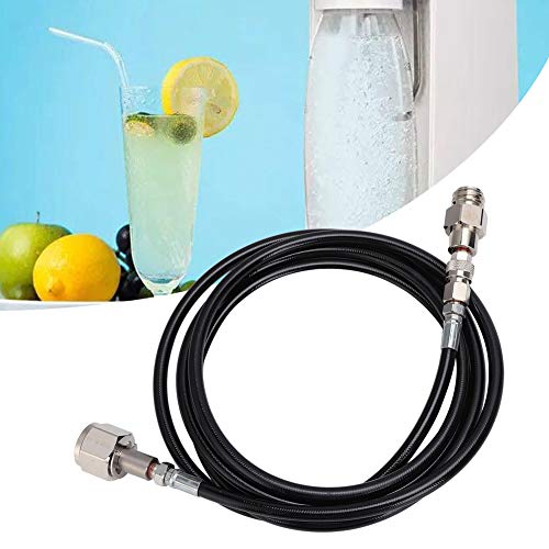 VIFERR 2,5 m Hochdruckschlauch CO2 für SodaStream zum externen Tank-Direktadapter (W21.8-14) von VIFERR