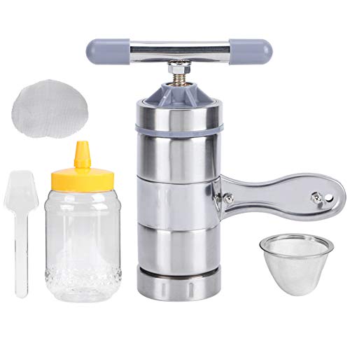 VIFERR Honigpresse Mini Tragbarer Honigabscheider Handheld Honey Presser Honigextraktor Edelstahl Honigpresse Maschine Imkerei Werkzeug von VIFERR