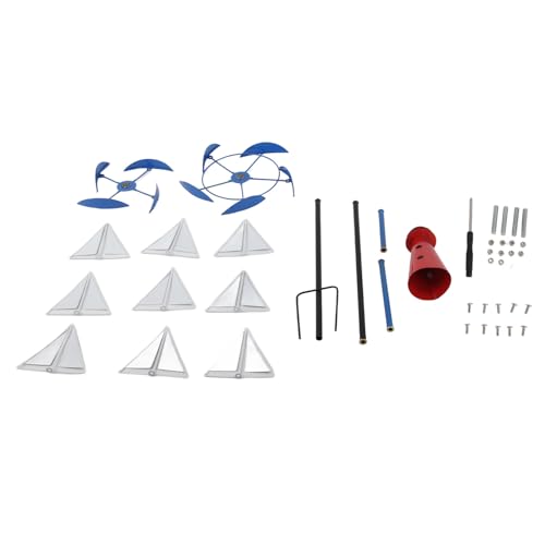 VIFERR Segelboot Windmühlen Metall Bright Farben Leuchtturm Segelboot ation Kunst Wind Skulptur Garten Yard von VIFERR