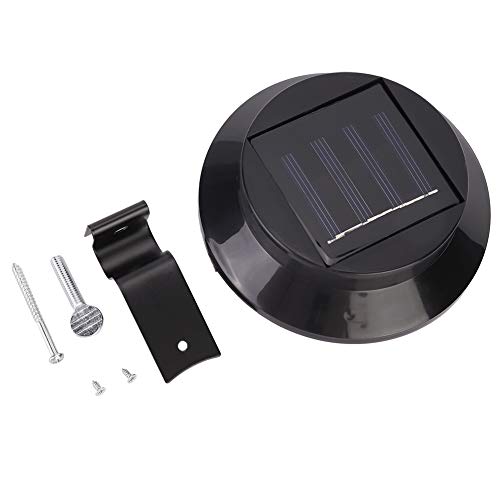 VIFERR Solar -LED -Zaunlampe wasserdichtes Nachtlicht für Garten Rasen im Freien von VIFERR