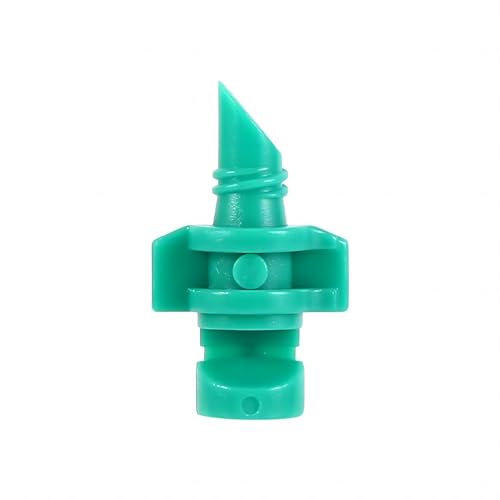 VIFERR Mini Düsen 50 Stück 180 Grad Mini Gartenbewässerung Sprühdüse Micro Spritzer Tropfer Sprinkler Bewässerungssystem Obstgarten Landwirtschaft (180 Grad) von VIFERR