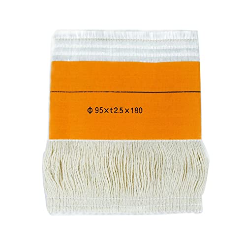 1 x Kerosin-Docht Öllampe Glasfaser Baumwolle Herd Laterne Heizung rauchfreie Beleuchtung Ersatz Petroleum Garn (95 x 2,5 x 180 mm) von VIGAN