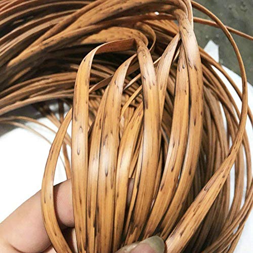 500 g PE Rattan Flaches synthetisches Rattan Webmaterial Kunststoff Strick Rattan Holz von VIGAN