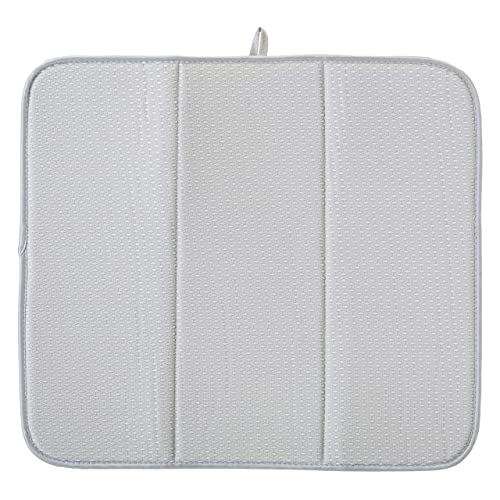VIGAR - Geschirrspüler aus Mikrofaser - Super saugfähig - 45 x 40 x 0,7 cm - Rengo Kollektion - Antibakterielles Material - Faltbar zur Aufbewahrung - Grau von VIGAR