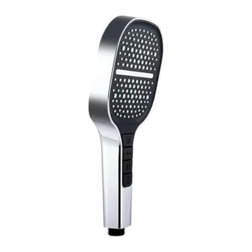 Duschgriff, Duschkopf Wassersparend, Regendusche mit Druckerhöhung für flexibles Duschen mit 3 Wasserdüsen, Handbrause Duschbrause - MEGASHOWER von VIGOEXPRESS