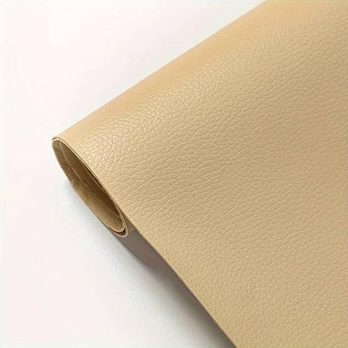 Kunstleder Selbstklebend Reparaturset - 140 x 100 cm | LEATHERPATCH (Beige) von VIGOEXPRESS