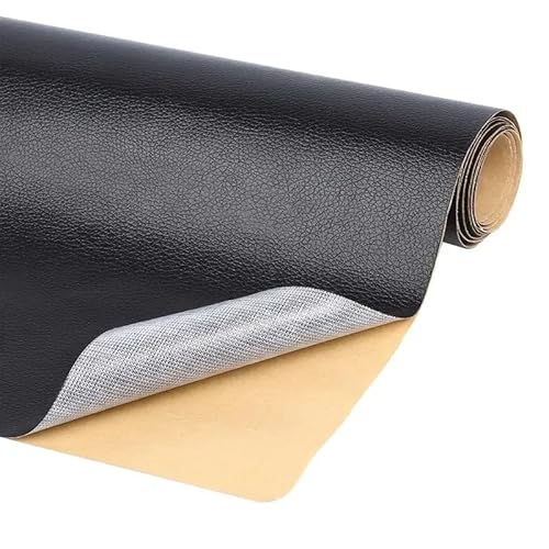 Kunstleder Selbstklebend Reparaturset - 140 x 100 cm | LEATHERPATCH (Schwarz) von VIGOEXPRESS