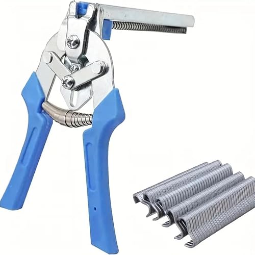 VIGOEXPRESS Tier Drahtkäfig Clamp Mit 600 STÜCKE M Clips hicken Mesh Käfig Drahtzaun Crimpen Solder Repair Repair Schweißen Handwerkzeuge | CRIMPERO von VIGOEXPRESS