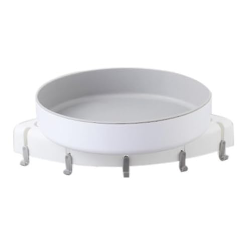 VIGOEXPRESS Dusch-Shampoo-Halter Ecke, Selbstklebender Wandeck-Drehorganisator, drehbarer Eck-Duschhalter, kleines Badezimmer-Duschregal - SPACESAVER von VIGOEXPRESS