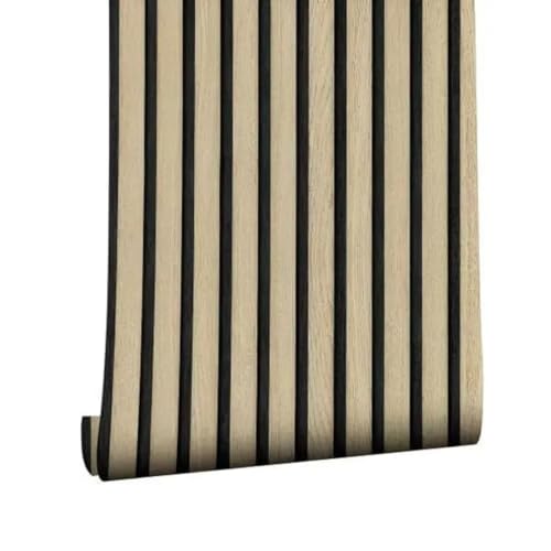 VIGOEXPRESS Wandaufkleber, Natürliche Holzoptik, Selbstklebende Aufkleber, Wasserfest Selbstklebend Tapete Holzoptik Selbstklebende Dekorative Aufkleber für Möbel (300 x 45 cm) | LINEWALL von VIGOEXPRESS