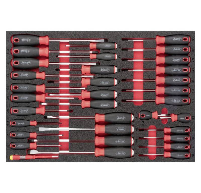 VIGOR Schraubendreher Vigor V6813 Schraubendreher-Set von VIGOR