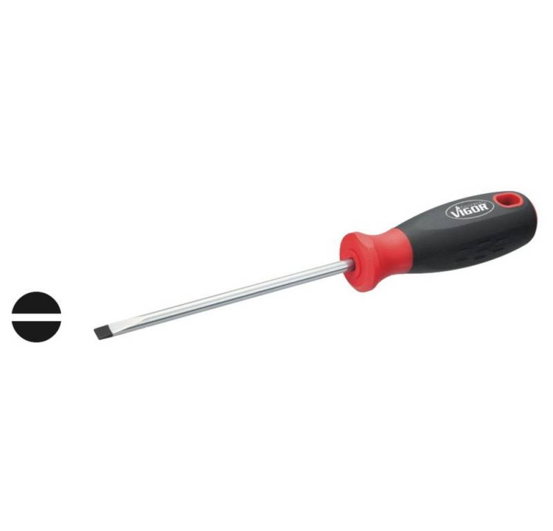 VIGOR Schraubendreher Vigor Werkstatt Schlitz-Schraubendreher Klingenbreite: 6.5 mm Klingen von VIGOR