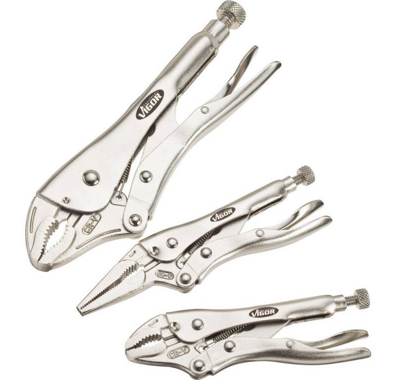 VIGOR Zangenset Vigor V1808 Werkstatt Gripzangen-Set 3teilig VIGOR Zangenset Vigor V1808 Werkstatt Gripzangen-Set 3teilig von VIGOR