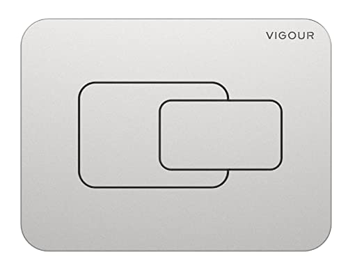 VIGOUR WC-Betätigungsplatte DEE Kunststoff mattchrom V1DEECM von VIGOUR