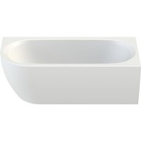 Derby Raumecke Badewanne Acryl mit Verkleidung 180 x 80 cm weiß glanz, rechteckig - Vigour von VIGOUR