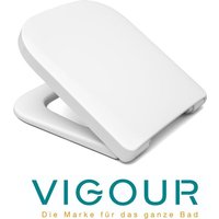 Vigour - derby WC-Sitz mit Absenkautomatik und TakeOff Funktion, weiß von VIGOUR