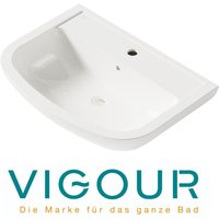 One Waschtisch 65 x 47 cm, weiß - Vigour von VIGOUR