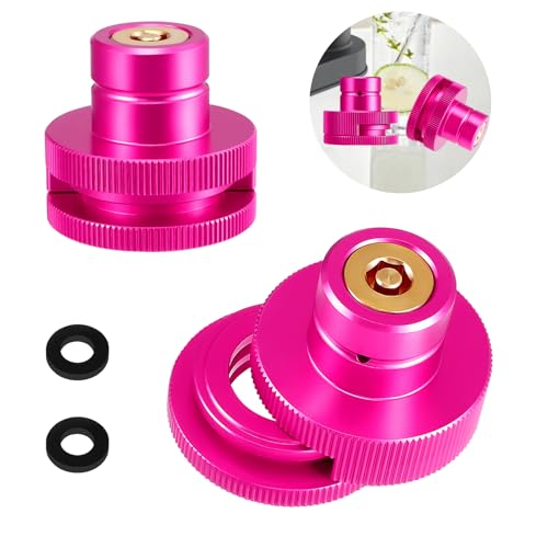 2 Stück CO2 Quick Adapter, CO2 Schnelladapter kompatibel mit Duo/Terra/Art/E-Duo/Crystal 3.0/Gaia Sprudelwassergeräte, Schnelladapter für CO2-Flaschen mit TR21-4 Gewinde, 60L CO2 Zylinder, mit gasket 2 Stück CO2 Quick Adapter, CO2 Schnelladapter kompatibel mit Duo/Terra/Art/E-Duo/Crystal 3.0/Gaia Sprudelwassergeräte, Schnelladapter für CO2-Flaschen mit TR21-4 Gewinde, 60L CO2 Zylinder, mit gasket von VIHBRAI
