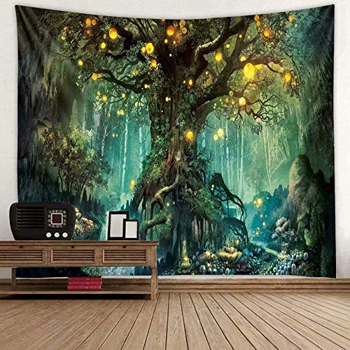VIHII Wandteppich Tapisserie Multicolored Fantasy Wandbehang Wandtuch, für Pavillon Strandhaus,Wandteppich mit detailliertem Druck für Picknick Strand 1 Stück,150x200cm,Wandteppich Psychedelic VIHII Wandteppich Tapisserie Multicolored Fantasy Wandbehang Wandtuch, für Pavillon Strandhaus,Wandteppich mit detailliertem Druck für Picknick Strand 1 Stück,150x200cm,Wandteppich Psychedelic von VIHII