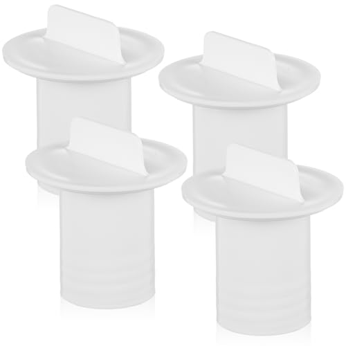 VIHOSE 4 Stück 3-1/2 Zoll Whirlpool-Filter-Standrohrkappen Ersatzteile für Whirlpool-Filter-Standrohr in Weiß von VIHOSE