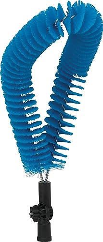 Medium externe buizenreinigerin hoek verstelbare borstel, in vorm buigbaar, met medium blauwe polyester vezels.510 x 190 x 120 mm von Vikan